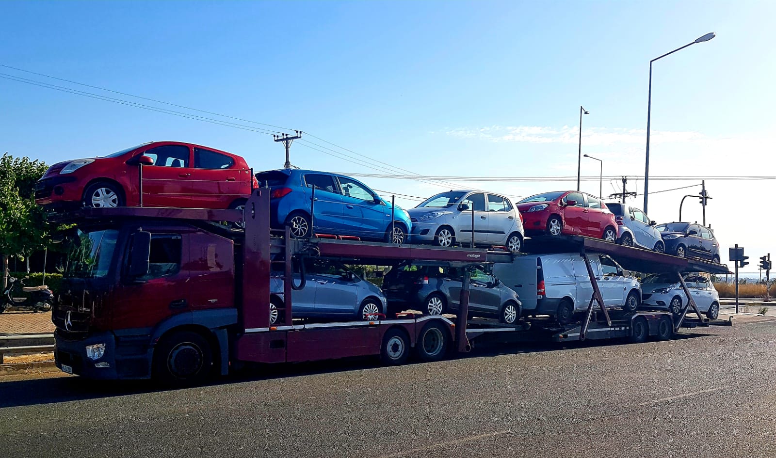 Fahrzeugtransport zwischen Griechenland und Deutschland